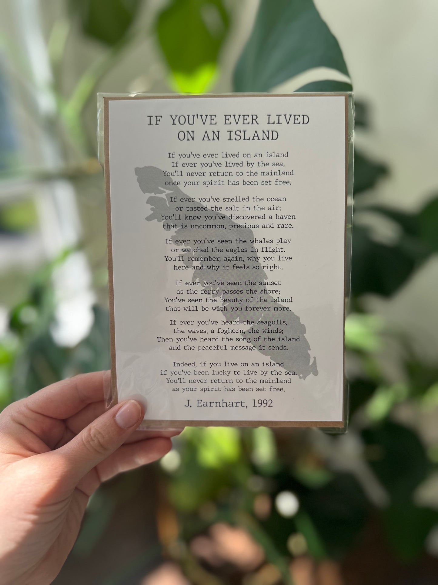 If you’ve ever lived in an island post card