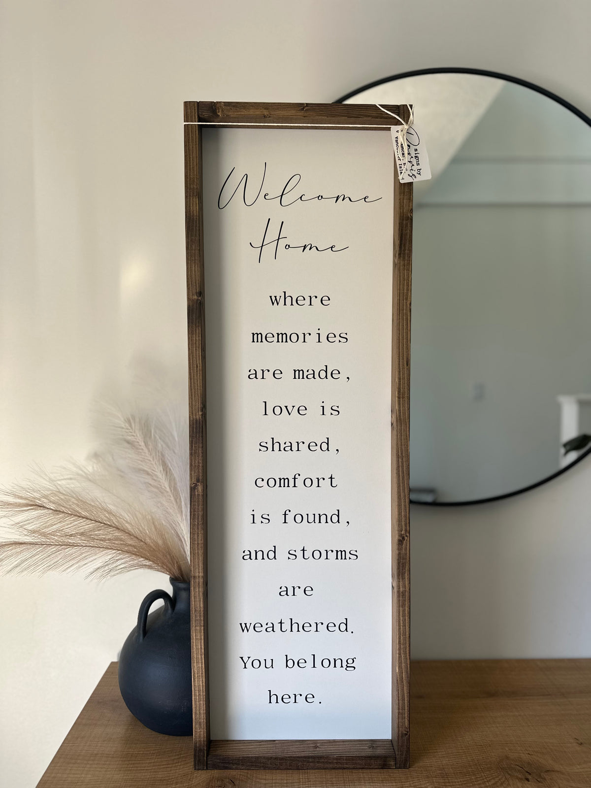 Welcome home