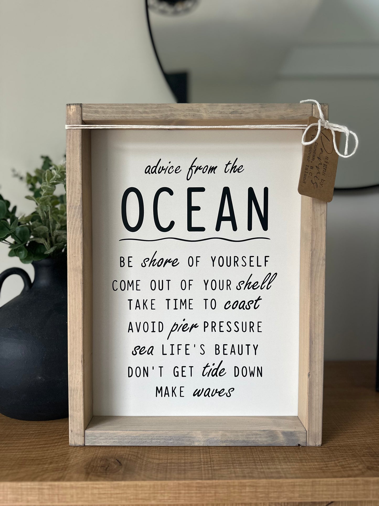 Advice from the Ocean