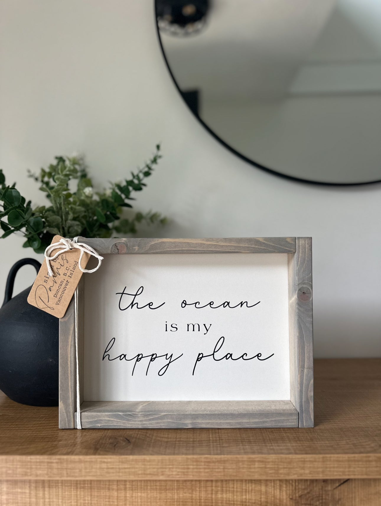 The ocean is my happy place