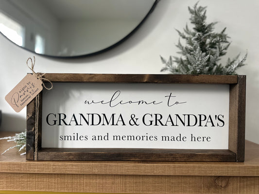 Welcome to Grandma & Grandpa’s