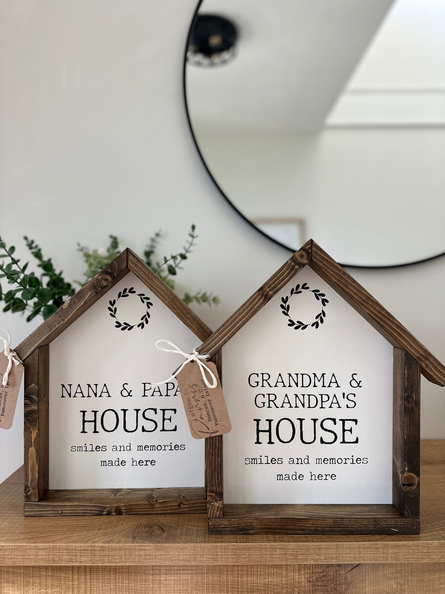 House shaped grandma & grandpa’s