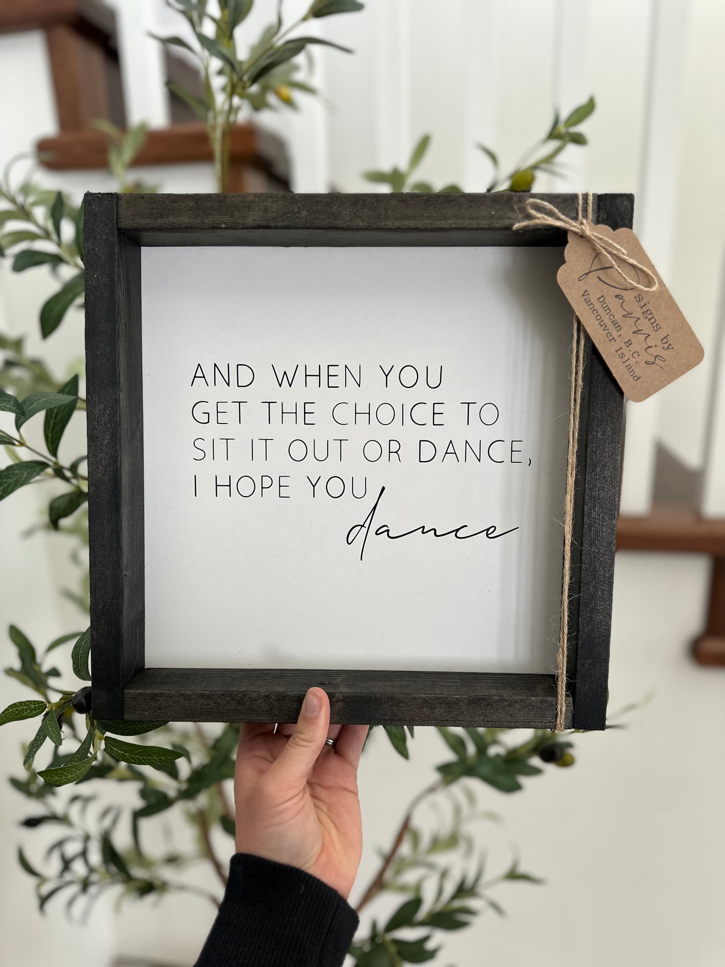 I hope you dance