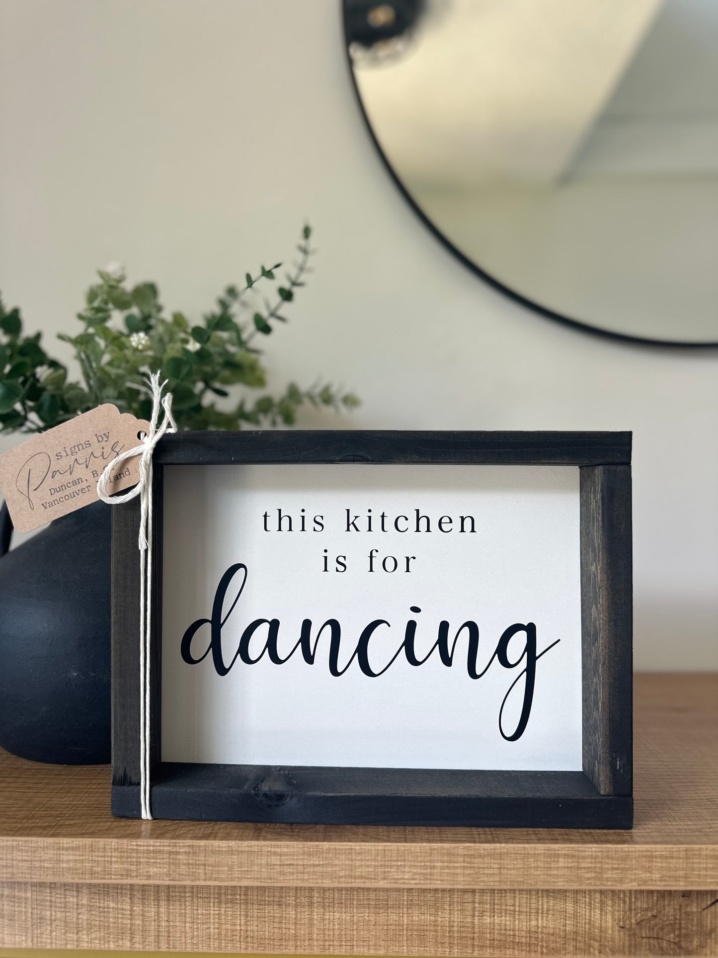 The kitchen is for dancing