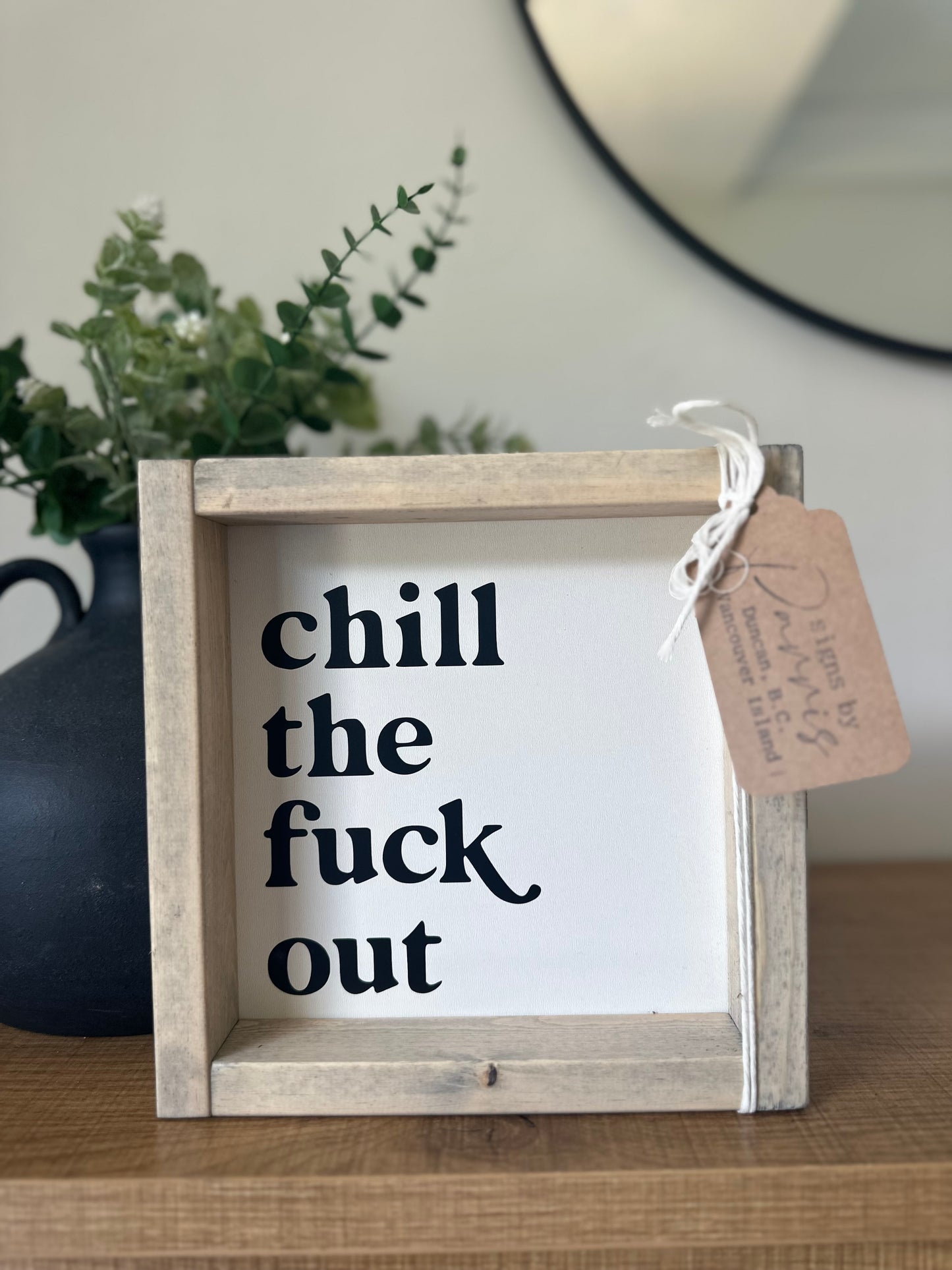 Chill the fuck out
