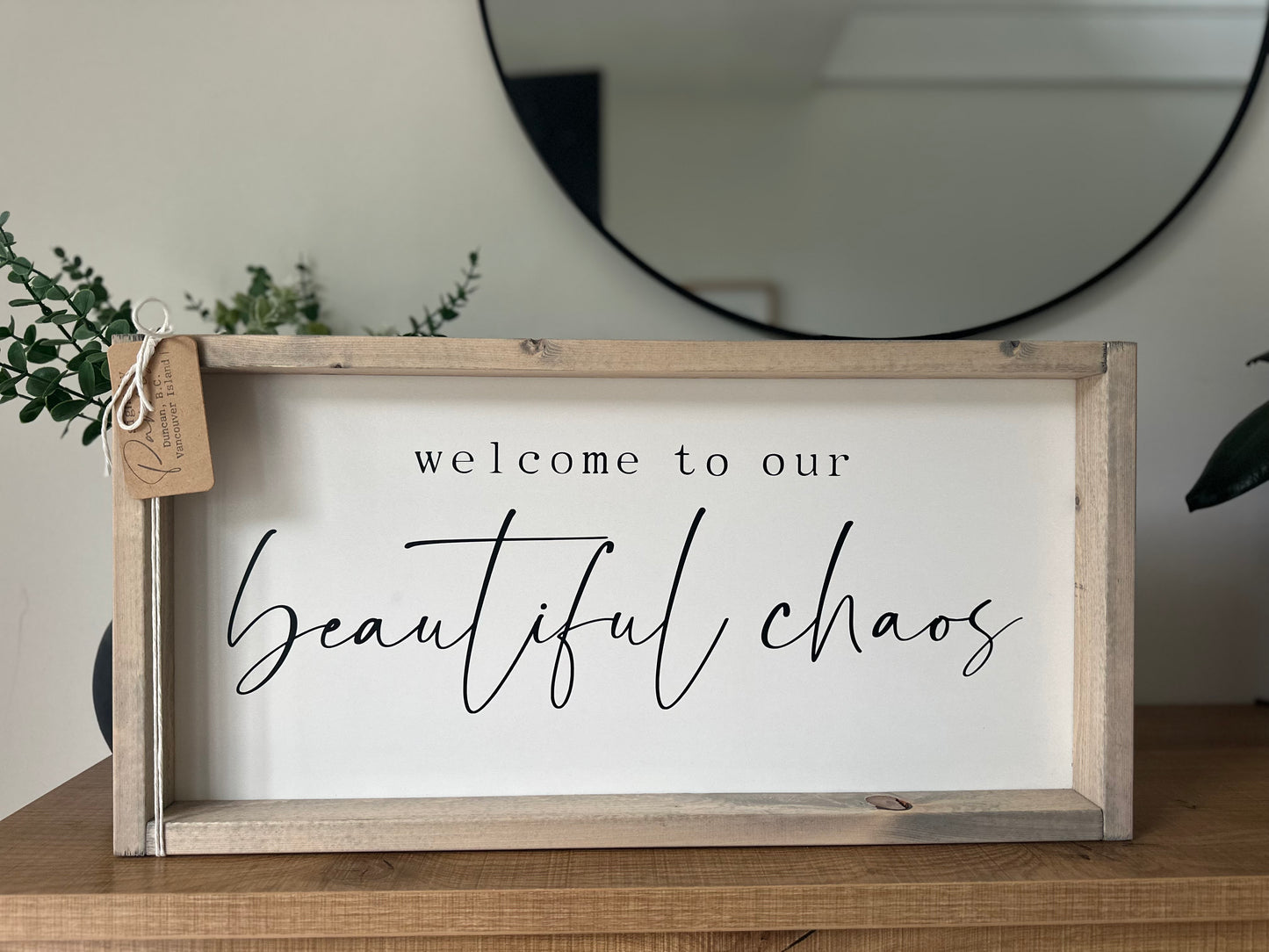 Welcome to our beautiful chaos