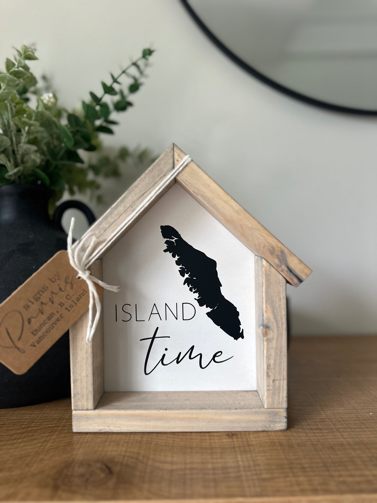 House shaped island time
