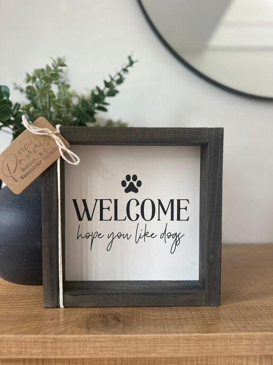 Welcome hope you like dogs