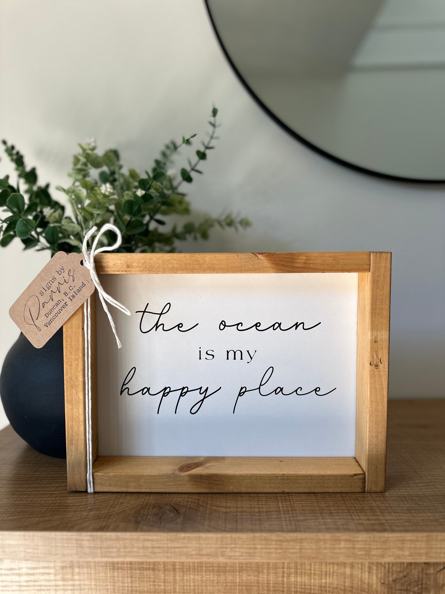 The ocean is my happy place