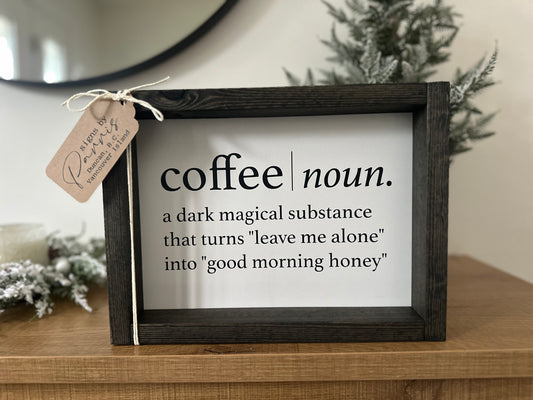 Coffee noun