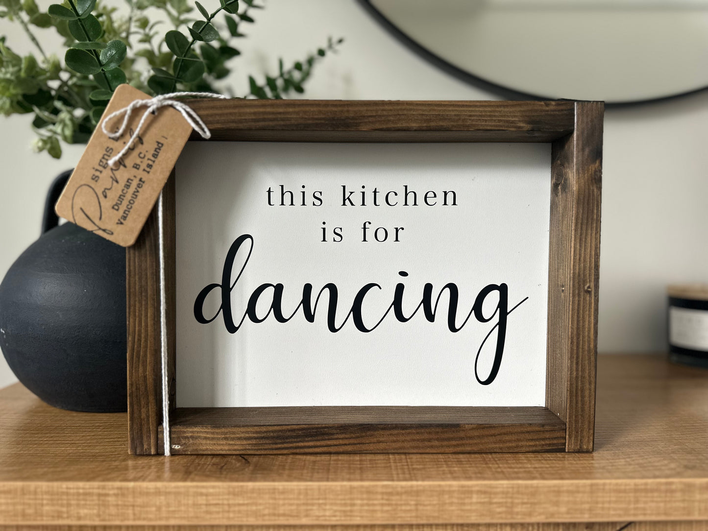 This kitchen is for dancing