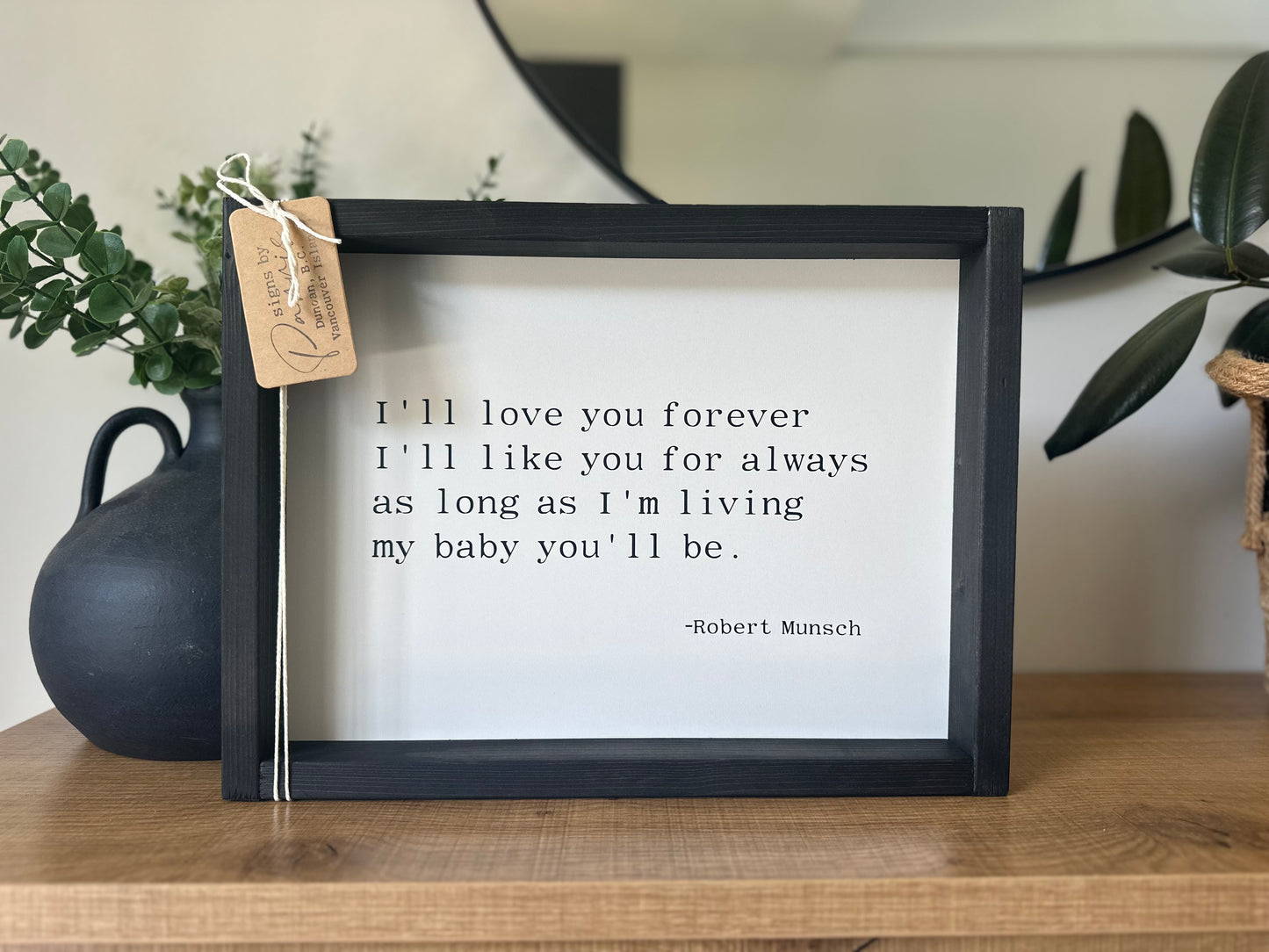 I’ll love you forever