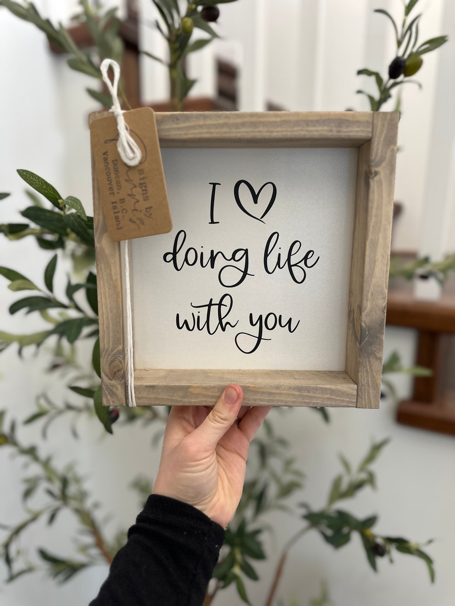I love doing life with you