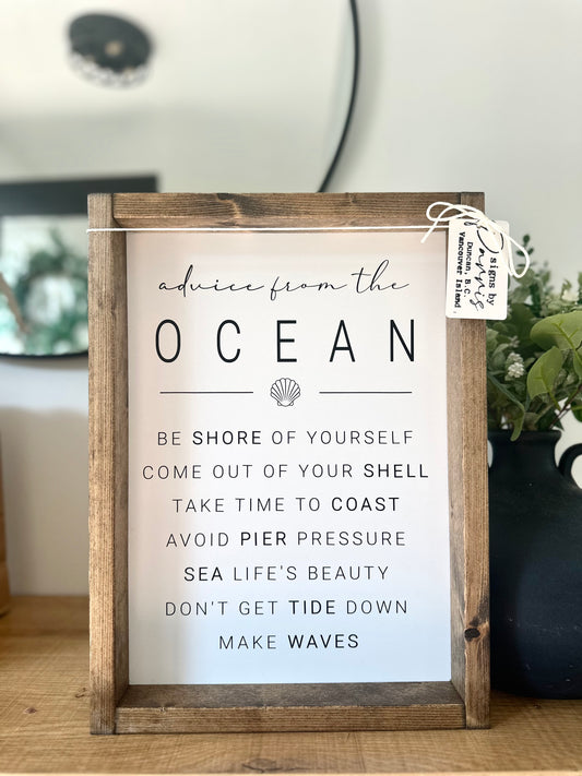 Advice from the Ocean