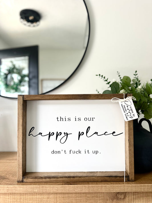 This is our happy place