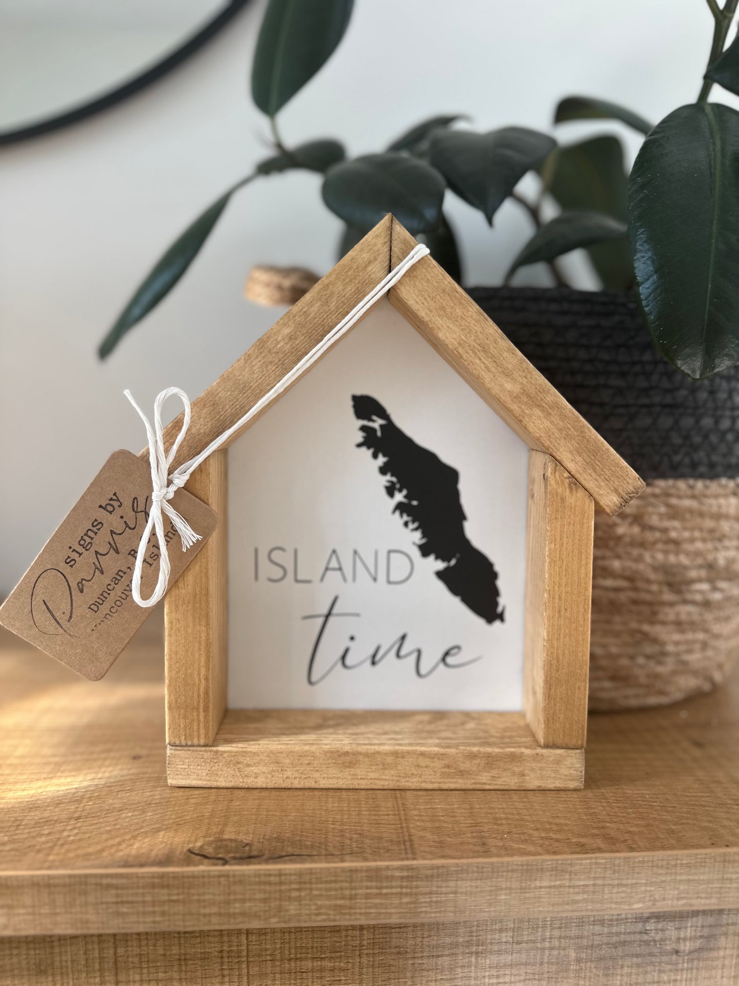 House shaped island time