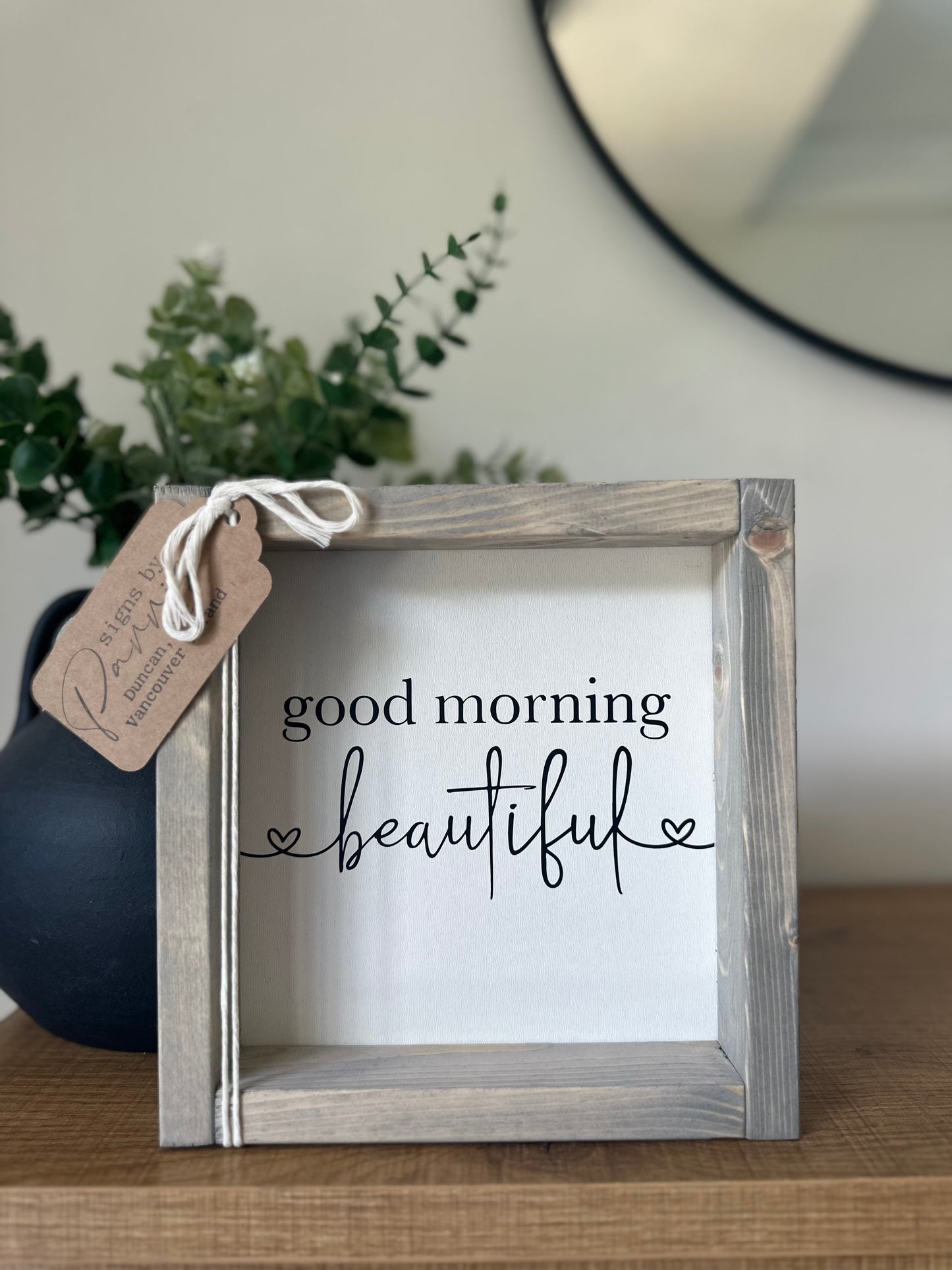 Good morning beautiful