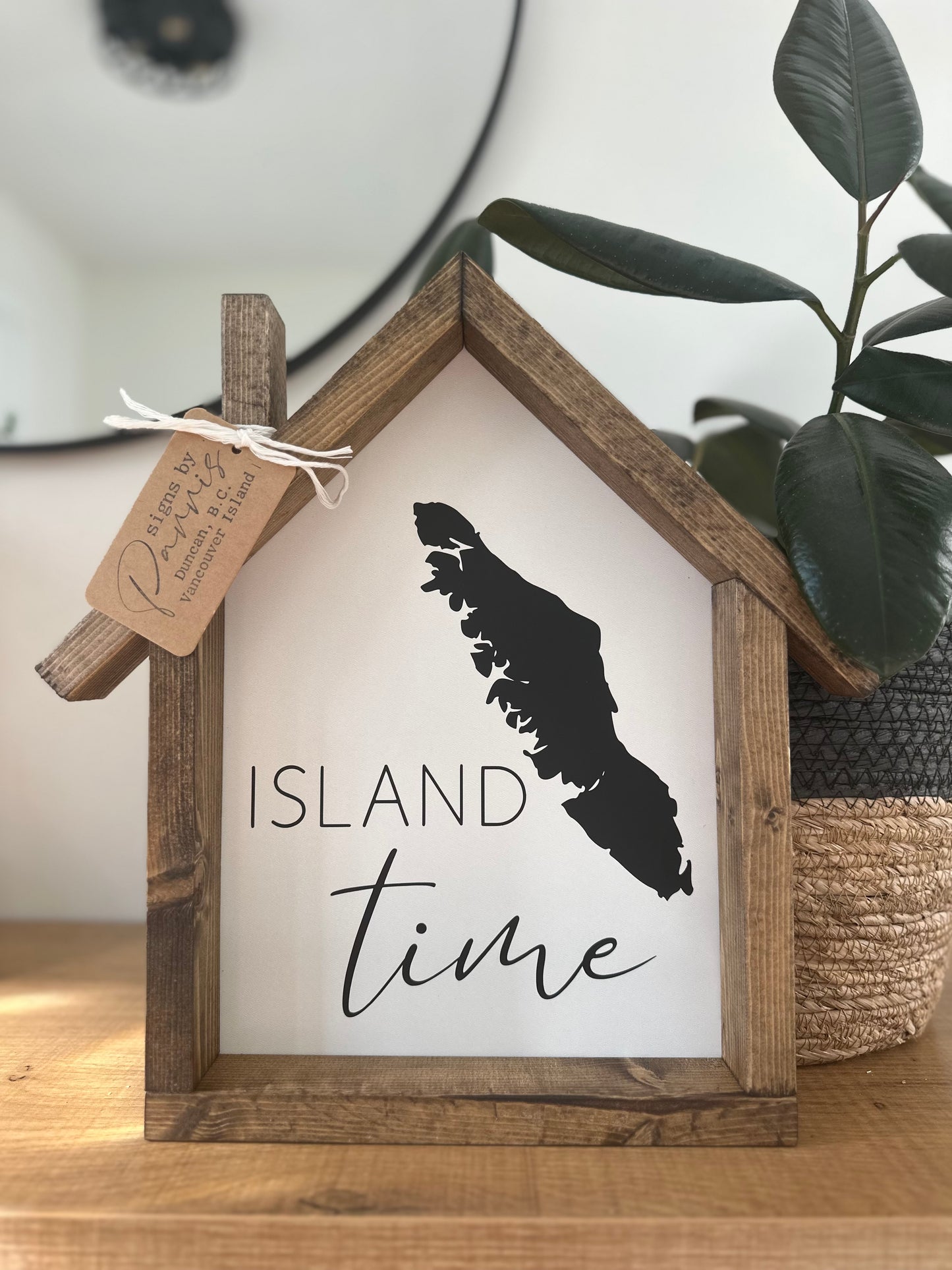 House shaped island time