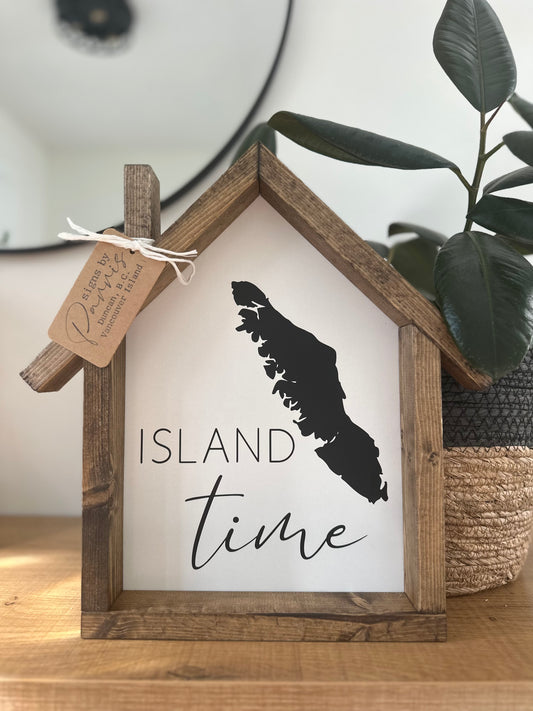 House shaped island time