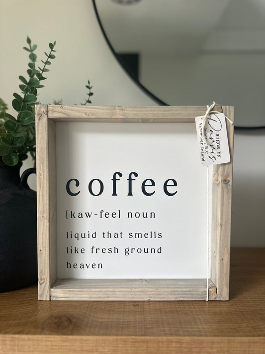 Coffee noun