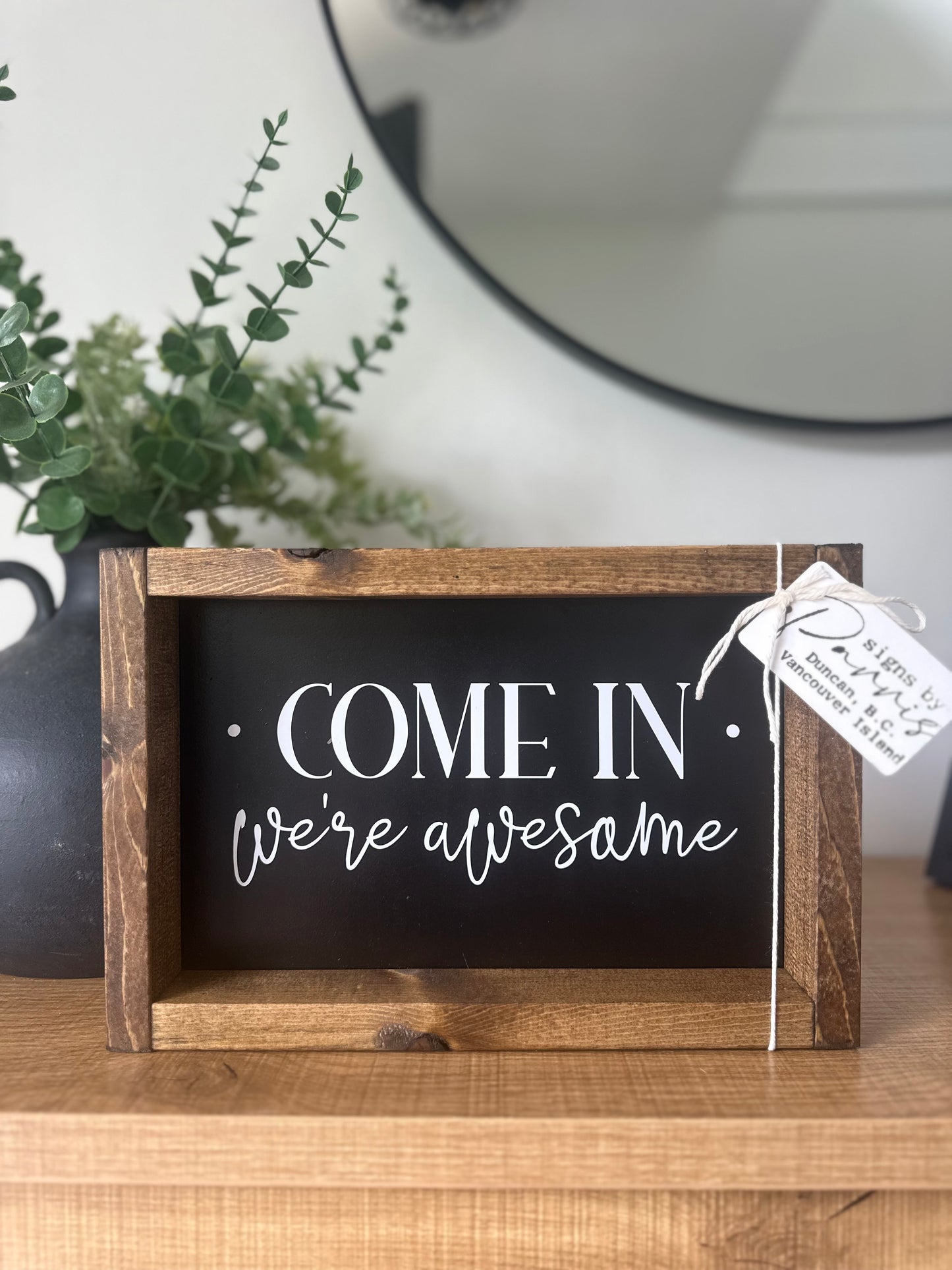 Come in we’re awesome