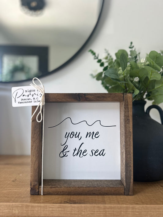 You me and the sea