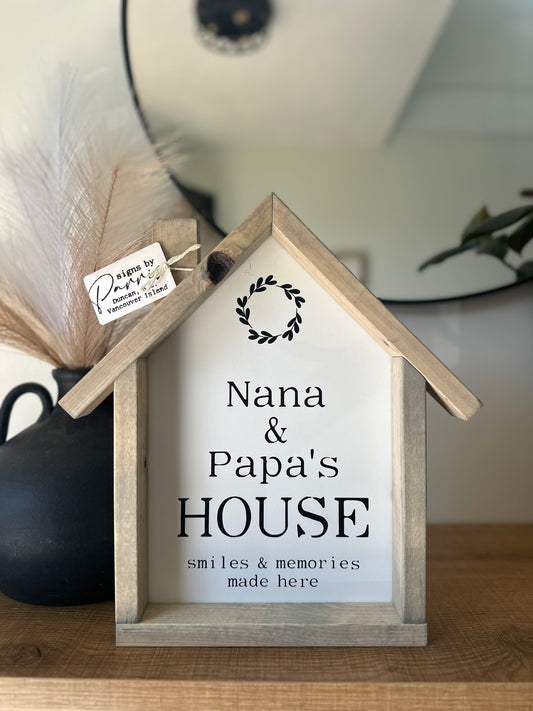 Large house nana & papas